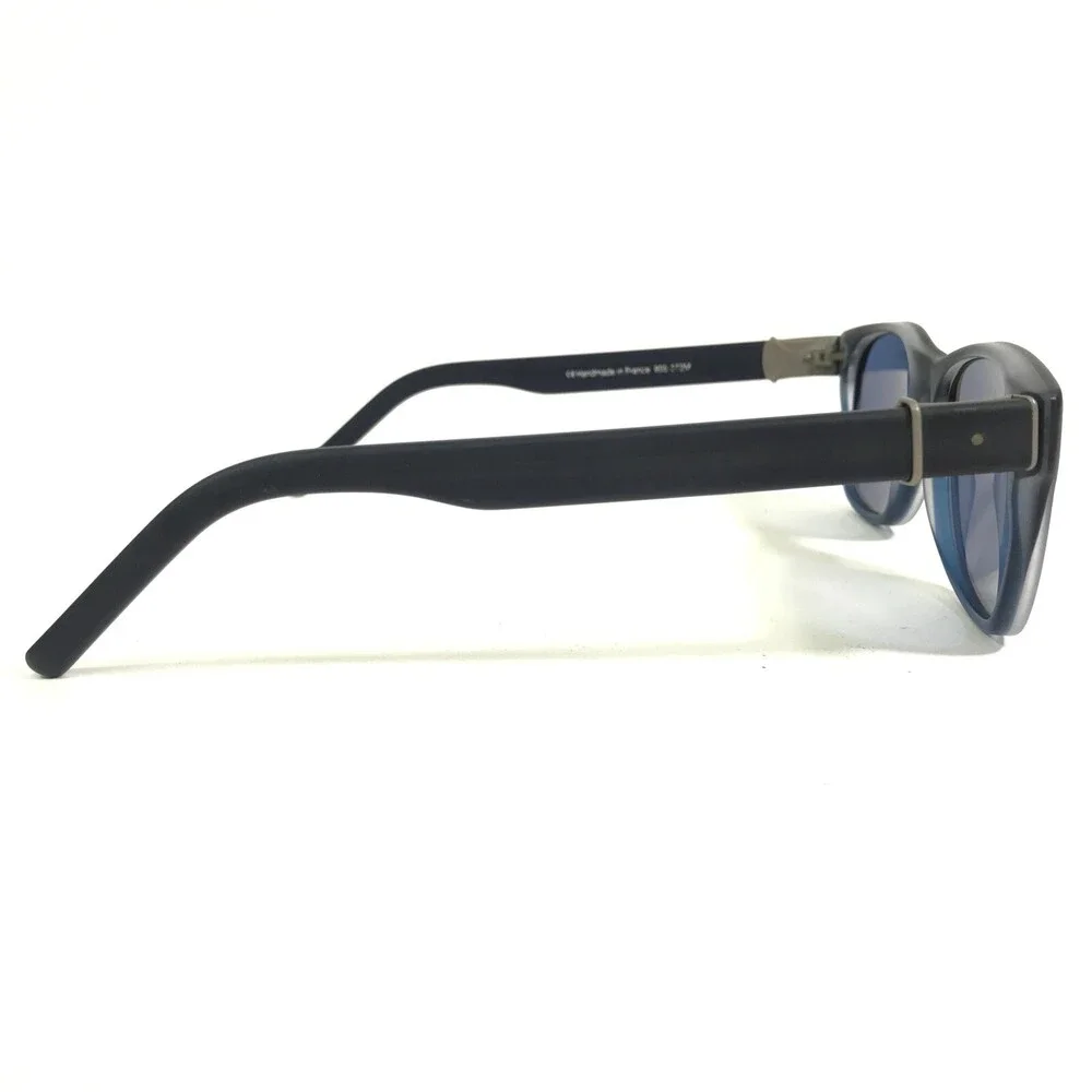 Robert Marc Sunglasses 905-272M Black Blue Square Frames with Blue Lenses